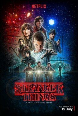 Stranger Things · sesong 1: plakat eller omslag — iptvnorgemax IPTV Norge