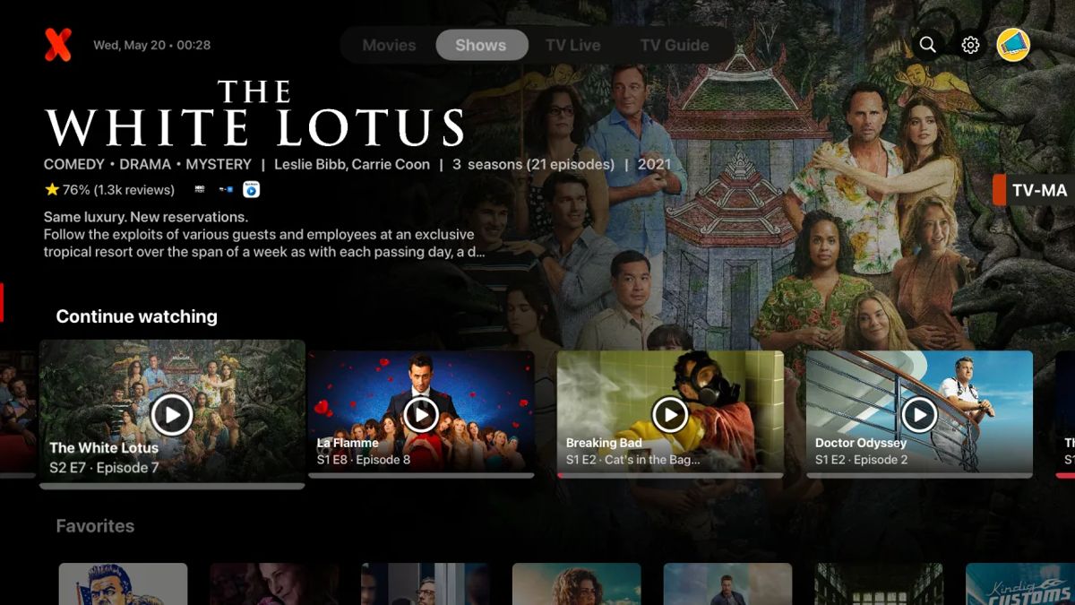 IPTVX-bibliotek på Apple TV i utviklerens eksempel — iptvnorgemax IPTV Apple TV